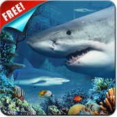 Shark Reef Live Wallpaper Free 1.10