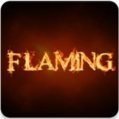 Flaming Text : Fire Text Photo Art 1.0