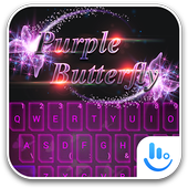 TouchPal PurpleButterfly Theme 6.6.5.2019