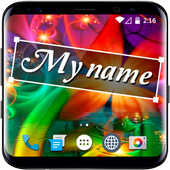 My Name on Live Luxury Wallpaper 6.0