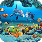 Fish Live Wallpaper 3D Aquarium Background HD 2019 2.2