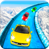 Frozen Water Slide Car Race: Aqua Park adventure 2.0.2