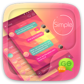 (FREE) GO SMS SIMPLE THEME 3.3.1