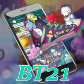 Theme Keyboard BT21 BTS 1.2.3