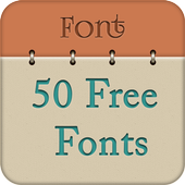 50 Fonts for Samsung Galaxy 5 7.0