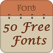 50 Fonts for Samsung Galaxy 12 8.0