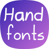 Hand Fonts 1.2.3