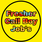 Freshers Call Boy Jobs 1.0