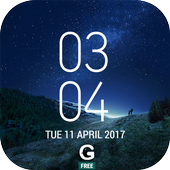 Galaxy S8 Plus Digital Clock Widget 1.6