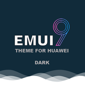 Dark Emui 9 Theme for Huawei/Honor 1.2