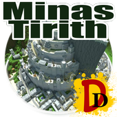 Minas Tirith Minecraft map 3.1