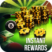 instant Rewards daily free coins for 8 ball pool 1.0.1